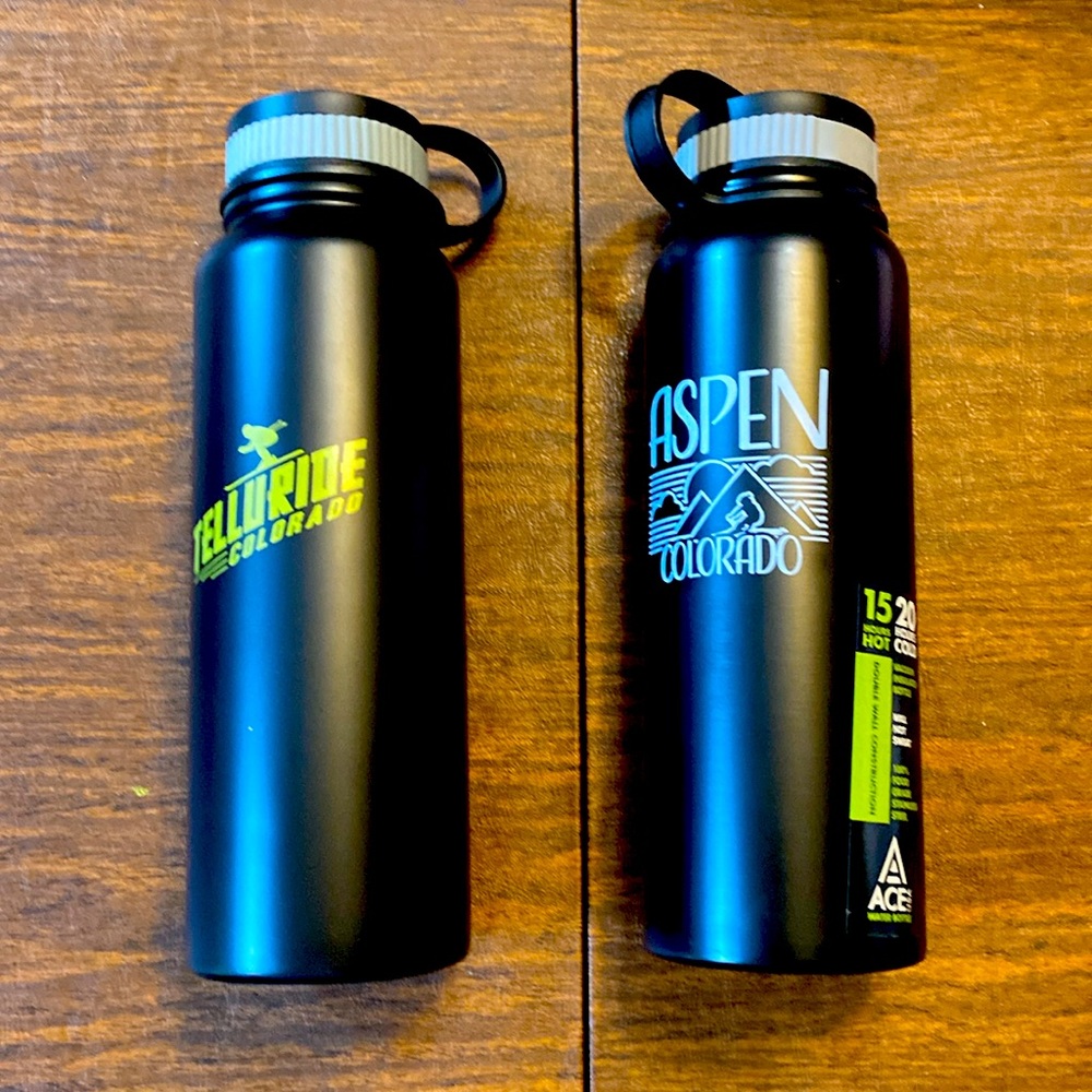 32 OZ vacuum insulated bottles. ACE USA.